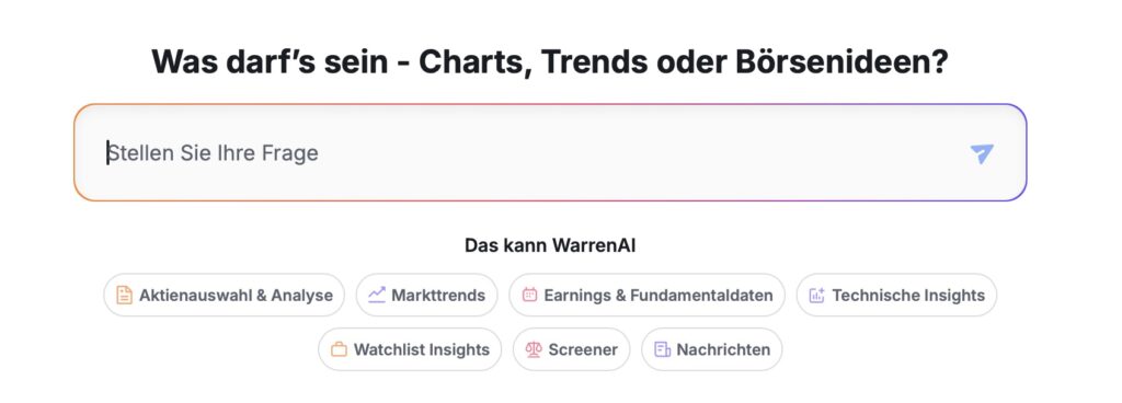 Aktienanalyse mit KI-Chatbot